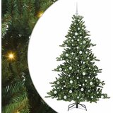  Umjetno božićno drvce s nogom Zelena 180 cm PVC i čelik | shoptok.hr