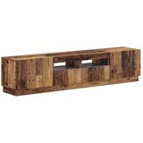  5-dijelni LED TV ormarić Staro drvo Konstruirano drvo - Staro drvo 81 cm | shoptok.hr