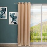 Casa Selección Svjetlo smeđa zavjesa od samta 140x260 cm Merely – | shoptok.hr