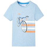  Dječja majica nježnoplava prošarana 92 | shoptok.hr