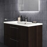 Ideal Standard Tamno smeđi zidni ormarić za ispod umivaonika u dekoru hrasta 100x63 cm i.Life B – | shoptok.hr