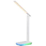 Stona LED lampa 12W 3000-6000K bela RGB Prisma White