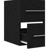Ormarić za umivaonik u kupaonici crni hrast 60x38,5x48 cm inženjerski drvo | shoptok.hr