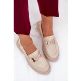 Boto Women's Moccasins Made Of Eco Leather Beige Lomnela | ePonuda.com