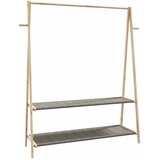  Stalak za odjeću s policama 132x45,5x150,5 cm od bambusa | shoptok.hr