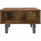  Stolić sa kotačima Dimljeni hrast 50,5 x 50 x 30 cm | Eponuda.com