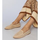 Gemre Beige perforated eco-suede loafers Stanila | Shoptok.si