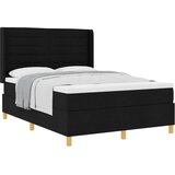 Box spring krevet s madracem Crna 140 x 200 cm tkanina | shoptok.hr