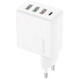 Dudao A5HEU omrežni polnilec 3x USB + USB-C, PD 20W (bela), (21065562) Cene