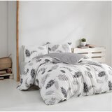  plume grey greywhite ranforce king quilt cover set (eu) (es) | ePonuda.com