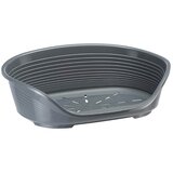 Ferplast ležaj za pse Siesta deluxe 6 tamnosiva, 70,5x52x23,5 cm | shoptok.hr