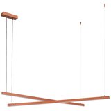  Argon 8837 - LED luster na sajli MIAMI LED/74W/230V 3000K braon | Eponuda.com
