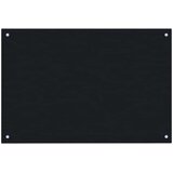  Kuhinjska zaštita od prskanja crna 90 x 50 cm kaljeno staklo | shoptok.hr