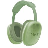 Moye stellar bt headphones with microphone green cene