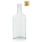 Vetro Staklena boca Ploska 500 ml + čep | shoptok.hr