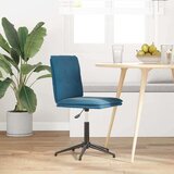 vidaXL Blagovaonska stolica plava baršunasta | shoptok.hr