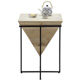 Modern Living mizica pyramide, mangov les, kovina | Shoptok.si