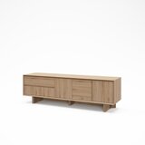 Marckeric TV komoda u dekoru hrasta u prirodnoj boji 180x55x45 cm Carpi – | shoptok.hr
