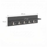 Hanah home Čiviluk Leon Anthracite | Eponuda.com