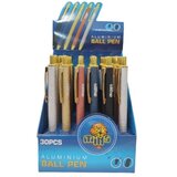  Hemijska olovka alu ball pen 1MM mix 5 boja display 1/30 AL-22067 Cene