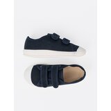 Shelvt Navy blue children's sneakers with velcro | Shoptok.si