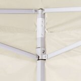 Šator za svadbe - šator za zabave Krema 200 x 200 x 315 cm Oxford tkanina - Krema s dvije bočne zidove Da | shoptok.hr