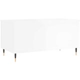 vidaXL Stolić za kavu sjajni bijeli 90x44 5x45 cm konstruirano drvo | shoptok.hr