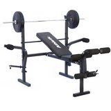 Athletic Fitness bench s uključenim utezima | shoptok.hr