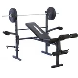 Fitness bench s uključenim utezima
