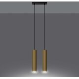  Sollux SL.1241 - Luster na sajli LAGOS 2xGU10/10W/230V zlatni | Eponuda.com