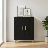  Kreveta Crni hrast 69,5 x 34 x 90 cm Konstruirano drvo | shoptok.hr