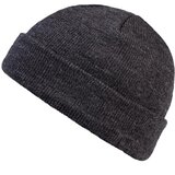 MSTRDS Short cuff knitted cap h.Charcoal | Shoptok.si