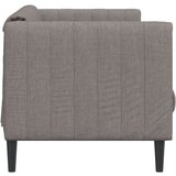 vidaXL Kavč trosed temno taupe tkanina | Shoptok.si