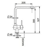 Sink Solution megi matt black | Shoptok.si