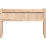  Vrtna sadilica s nogama 110 x 31 x 70 cm od masivne borovine | shoptok.hr
