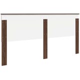  Uzglavlje s uzglavljem Smeđi hrast 200 cm Konstruirano drvo | shoptok.hr