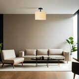 Opviq Hasır rattan abajurlu plafonyer avize goldblackbeige chandelier Cene