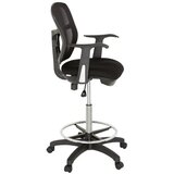 MID.YOU Vrtljivi Stol Top Work 108, Črna | Shoptok.si