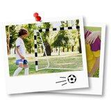  Nogometni gol 180 x 120 x 60 cm ns-464 crno-bijeli | shoptok.hr