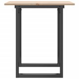  Blagovaonski stol O-oblika 60x60x75 cm od borovine i čelik | Eponuda.com
