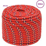  Višenamjensko pomoćno uže 14 mm 100 m Crvena PP | shoptok.hr