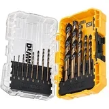 DT70727 set burgija za metal, HSS-R, 14 delova