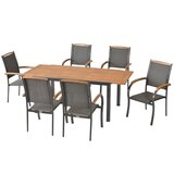 Gardenson VRTNA GARNITURA SIENA aluminij barve grafita, siva | Shoptok.si