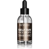 Revuele Paradise Bronze Self Tan Face Drops samoporjavitvene kapljice za obraz odtenek Medium To Dark 30 ml | Shoptok.si