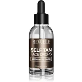 Paradise Bronze Self Tan Face Drops samoporjavitvene kapljice za obraz odtenek Medium To Dark 30 ml