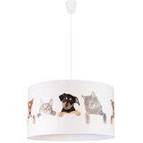  Duolla - Dečiji luster na sajli PRINT M 1xE27/40W/230V prečnik 35 cm životinje | Eponuda.com
