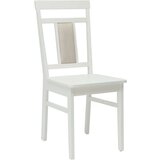  Stolac za blagovanje 2 pcs Bijelo Čvrsto drvo | shoptok.hr