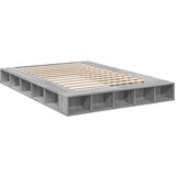  The Living Store Posteljni okvir siva sonoma 150x200 cm inženirski les - Posteljni Okvir, (21497859) | Shoptok.si