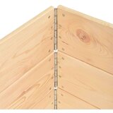  Visoke grede 3 kosi 50x100 cm trdna borovina, (20693295) | Shoptok.si