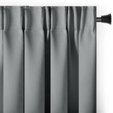 Restilo zasłona BLACKOUT kolor szary szarfa upinająca styl klasyczny taśma materiał blackout 140x230 | shoptok.hr
